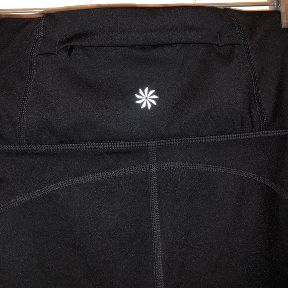 Black White And Gray Leggings With Mesh And Holes - Picture 7 of 8